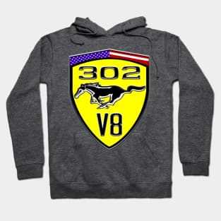 302 Mustang V8 Hoodie